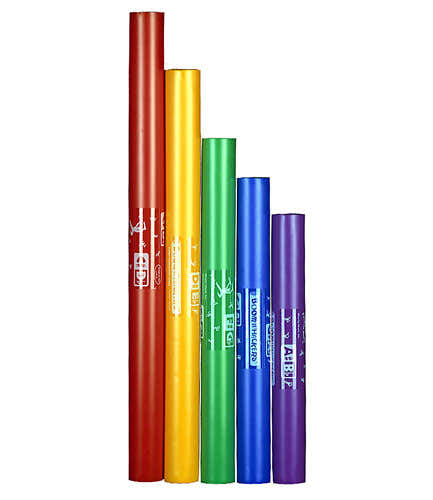 Boomwhackers cromáticos – 5 notas