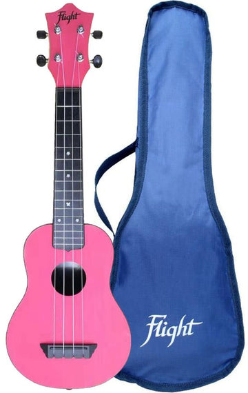 Flight: TUS35 ABS Travel Ukulele - Pink -