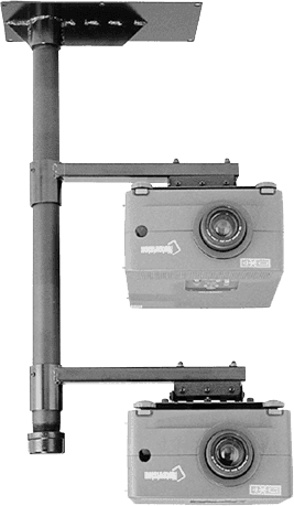 Suporte de teto para 2 VP