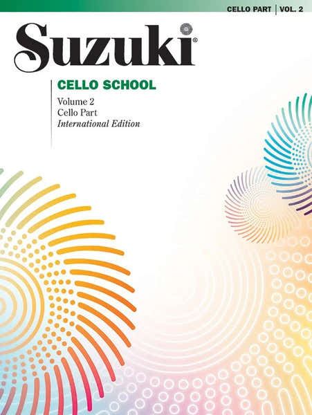 Alfred Publishing Suzuki - Cello School (cello Part) - Vol.2