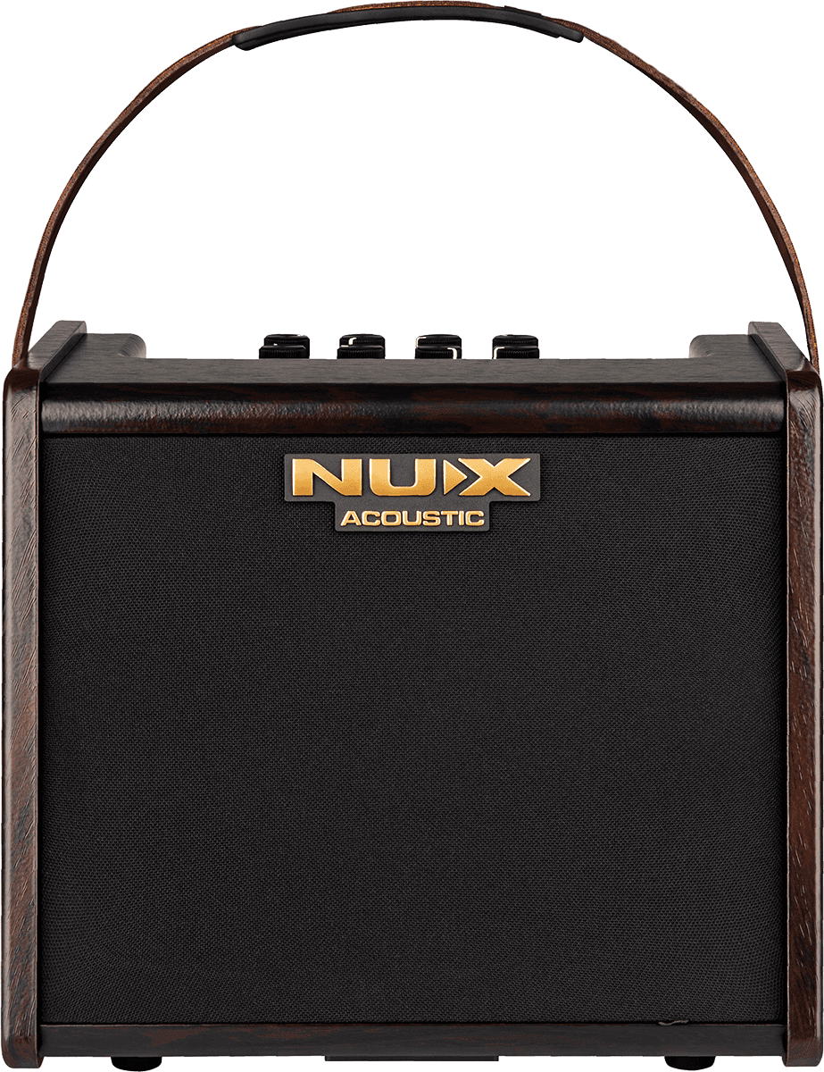Nux 25 WATT ACOUSTIC AMP ON 2 CHANNEL BATTERY + EFFECTS