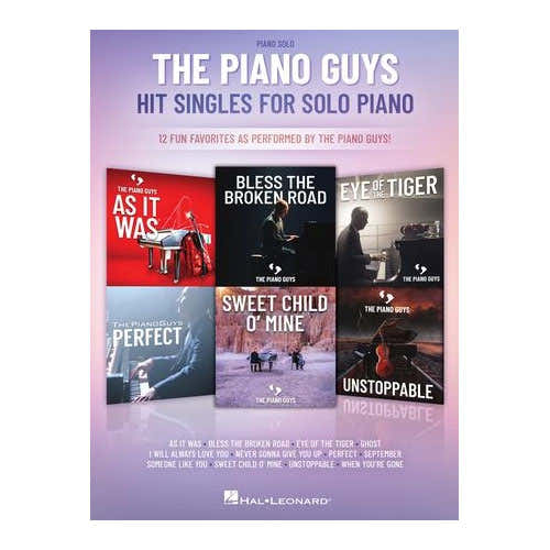 The Piano Guys Hit Singles for Piano Solo
