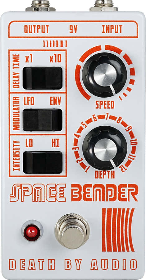 Space Bender WHITE-orange edição limitada