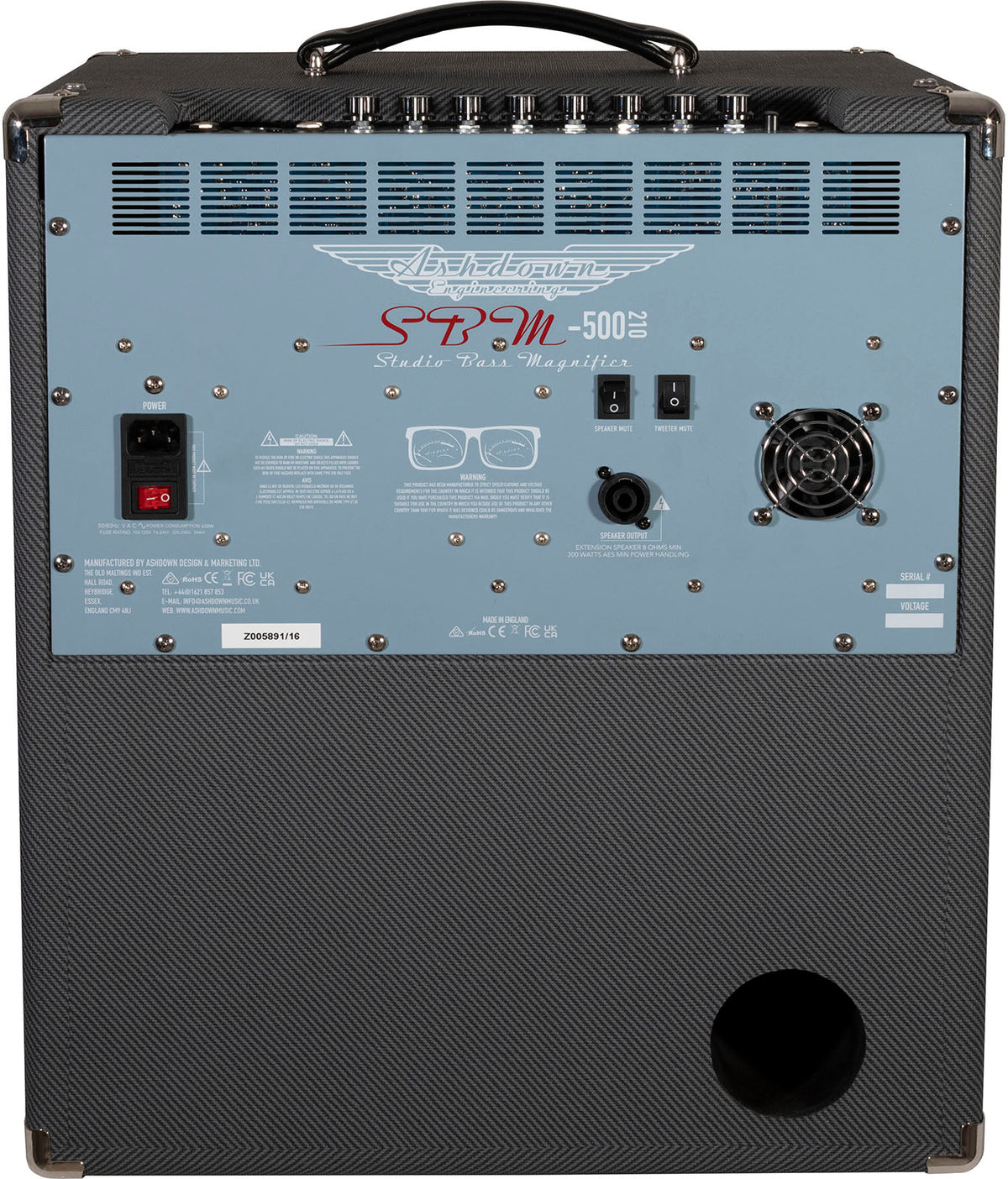 SBM 2x10" 500w