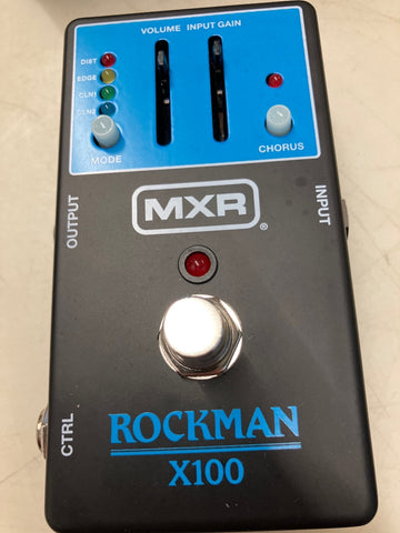 Rockman X100 Processador de tom analógico Overdrive - Stock B
