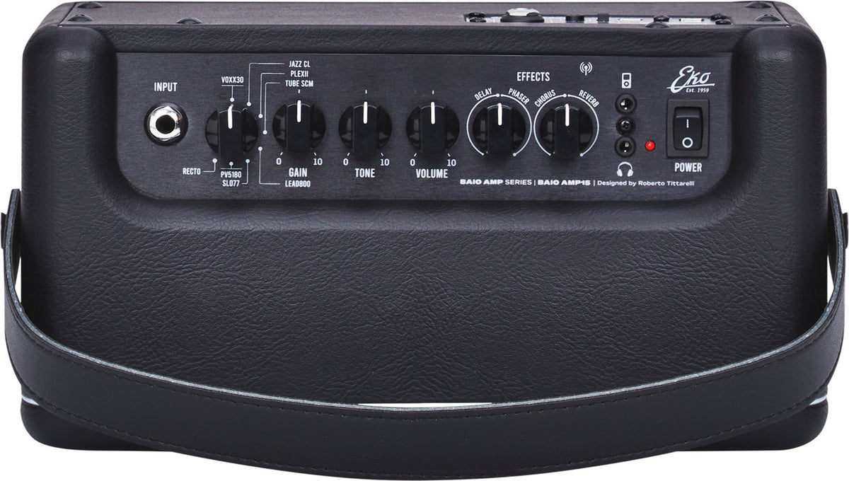 BAIO Amp 15 - ampli compacto com modelações + efeitos + Bluetooth