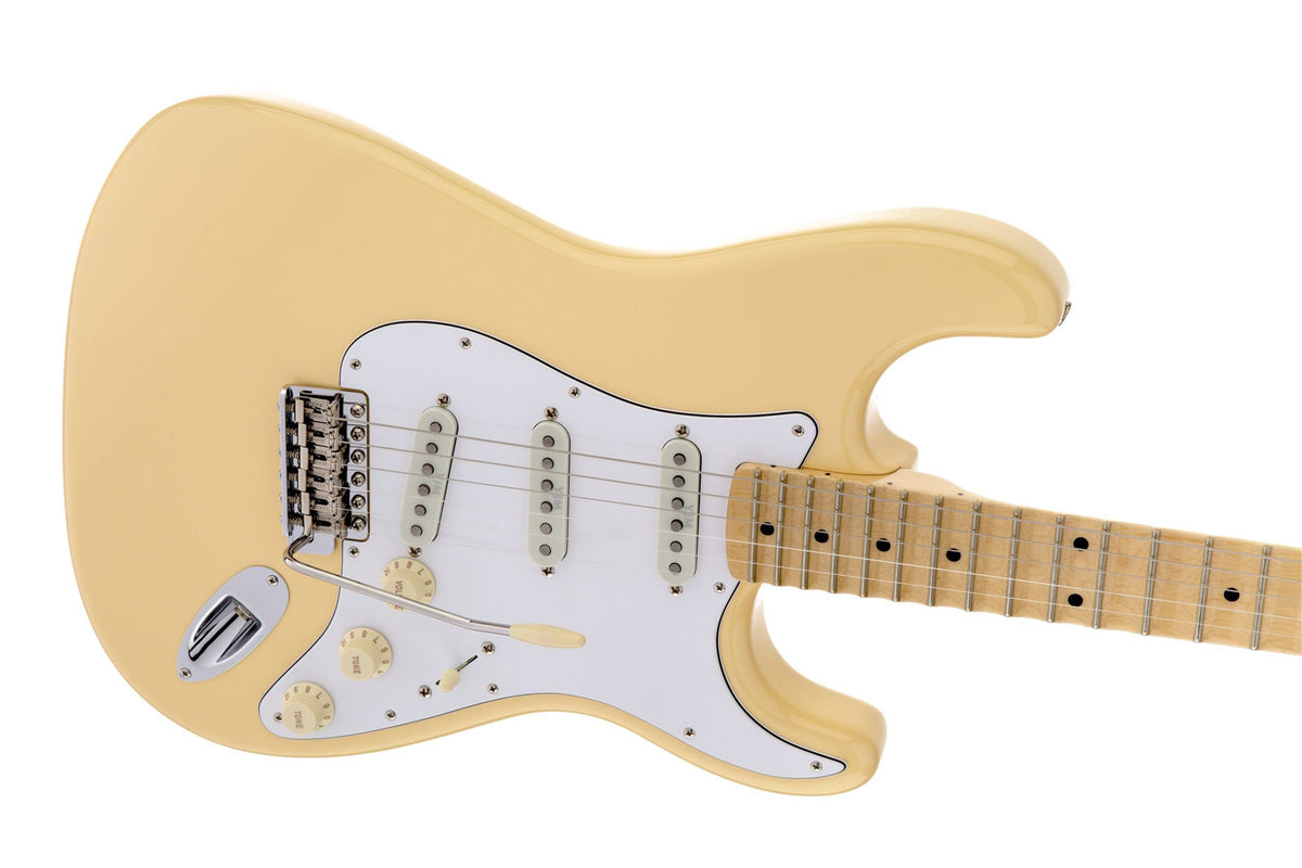 Yngwie Malmsteen Stratocaster, Scalloped Mn, Vintage White