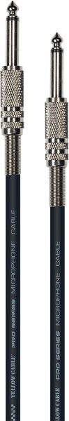 Yellow Cable ECO P100 JACK MONO / JACK MONO 1M (PAIR) PATCH