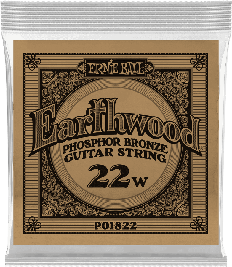 .022 EARTHWOOD PHOSPHOR BRONZE ACOUSTIC GUITAR STRINGS