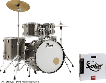 ROADSHOW STAGE 22 BRONZE METALLIC + SOLAR CYMBALS