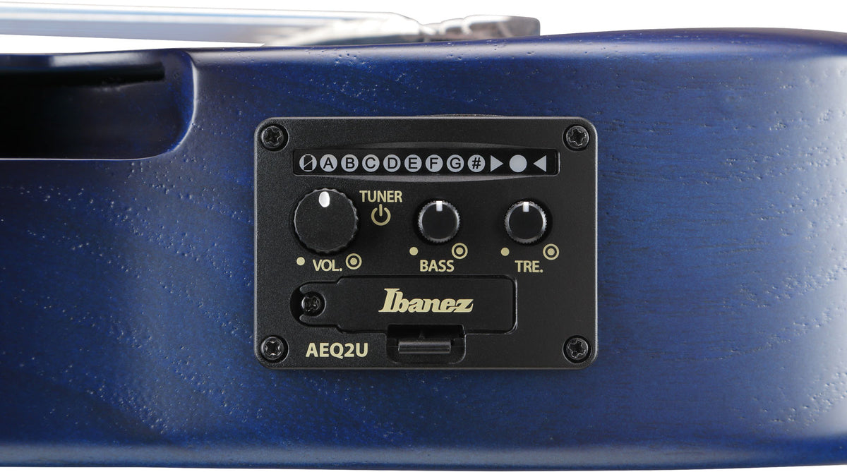AUP10FMNE-TBO Sunburst azul transparente poro aberto
