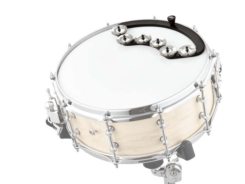 BBTA2BK - PANDERETA BACKBEAT PARA CAJA 13 / 14