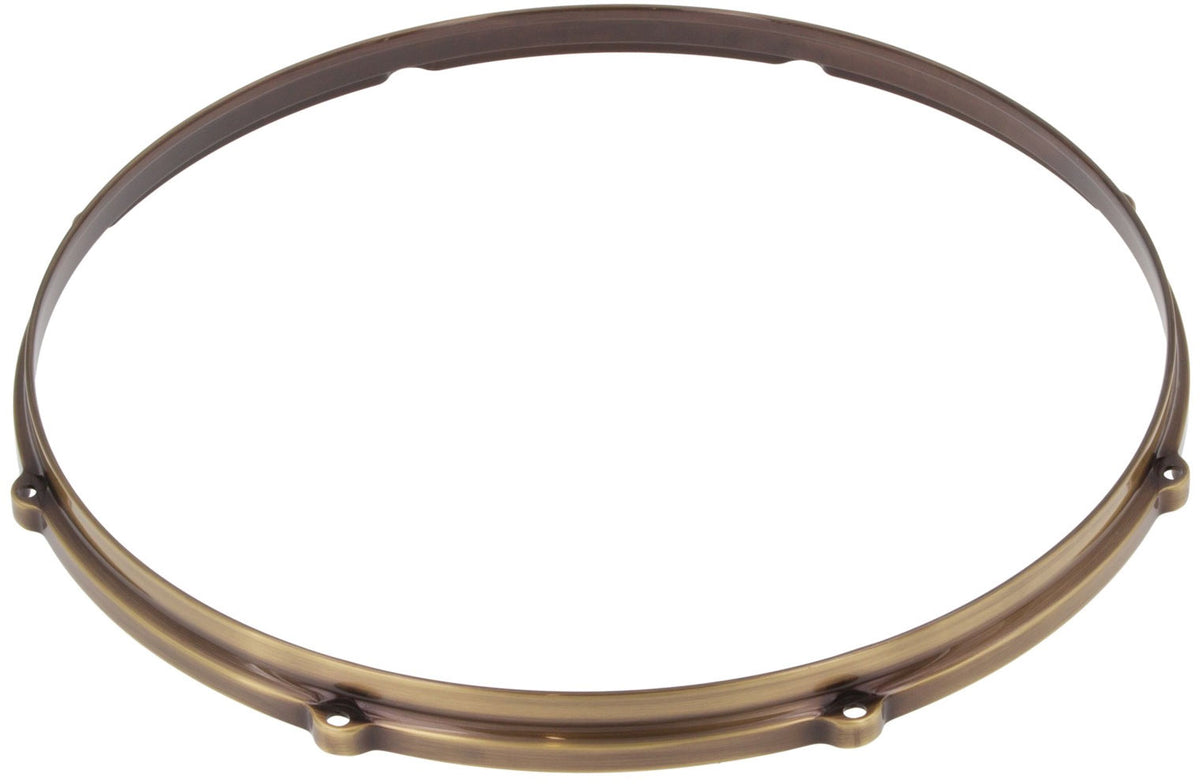 Hdc3-18-8Vbb 18" 8 Holes Black 3Mm Die Cast Drum Hoop Vintage Brushed Brass