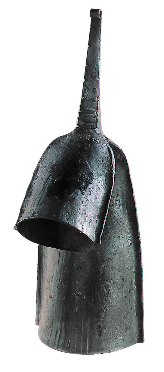 Yoman MCL002 - AFRICAN AGOGO BELL DOUBLE - IRON - HT 10 CM