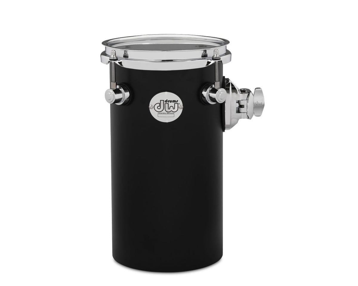 DW Drum Workshop Ratatoms Série de Design 6X12" DDAC1206RTBL