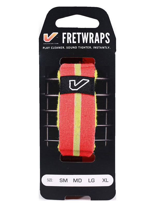 FretWraps Bandeiras do mundo Vermelho-Amarelo - Pequeno