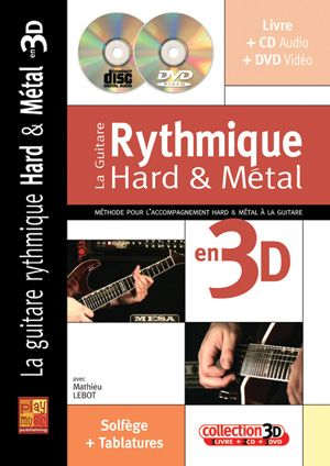 Labot Mathieu - Guitarra rítmica de hard rock e metal 3D + CD + DVD - guitarra