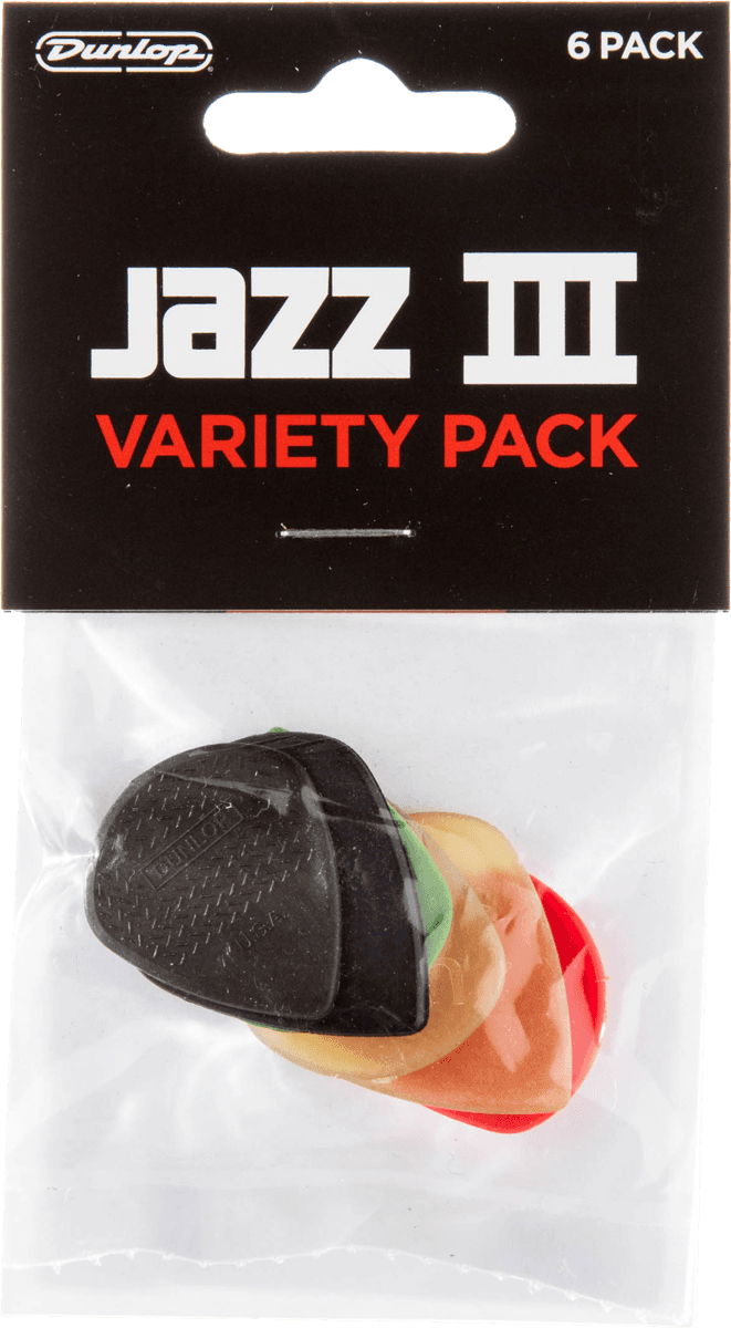 Dunlop 6 x Pack sortido Jazz