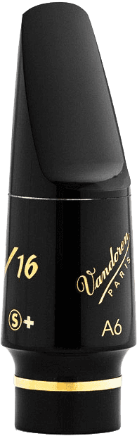 Vandoren SM812S+ - Boquilha De Saxofone Alto V16 Ebonite A6 S+
