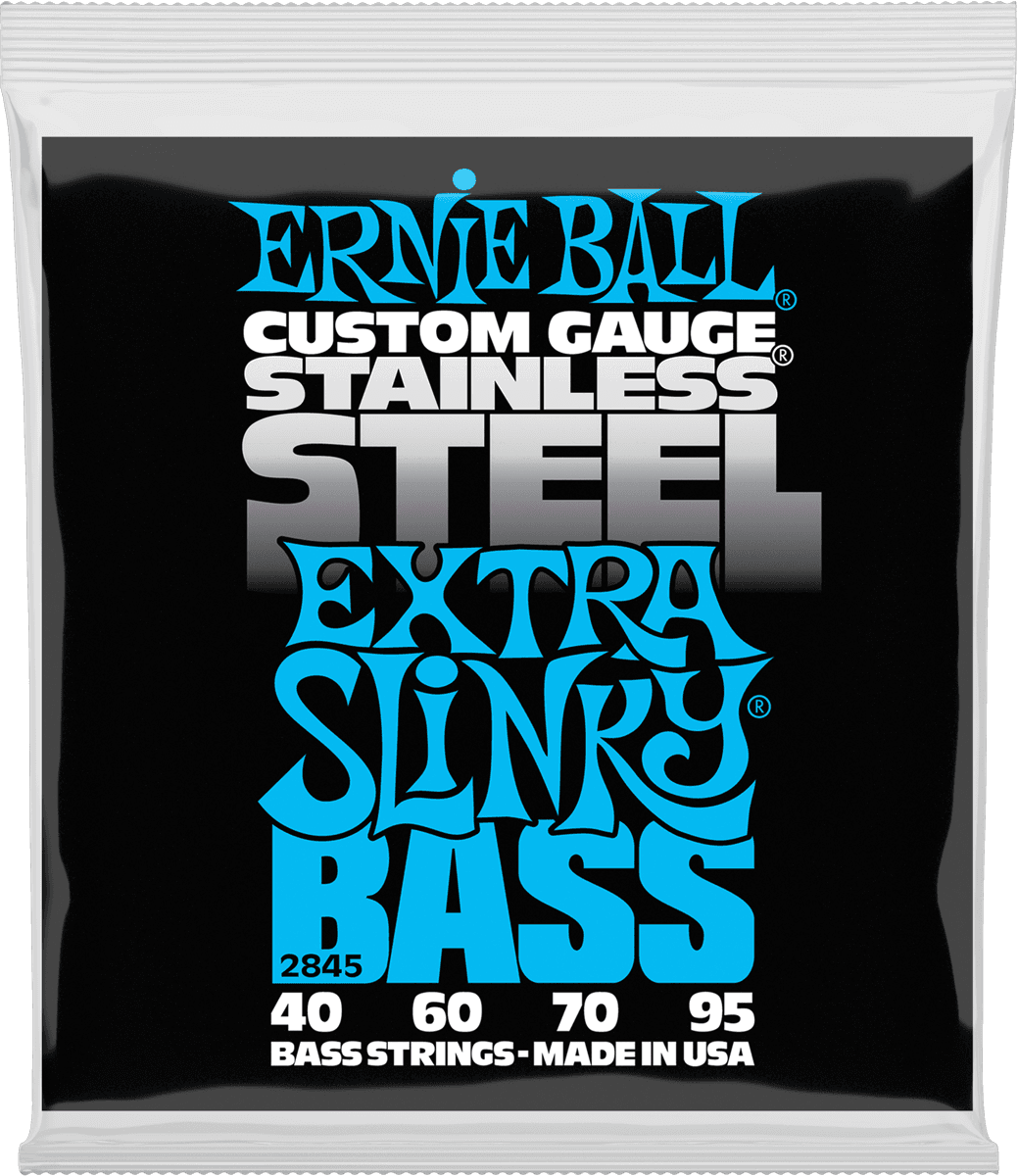 Extra Slinky Bass aço inoxidável 40-95 2845