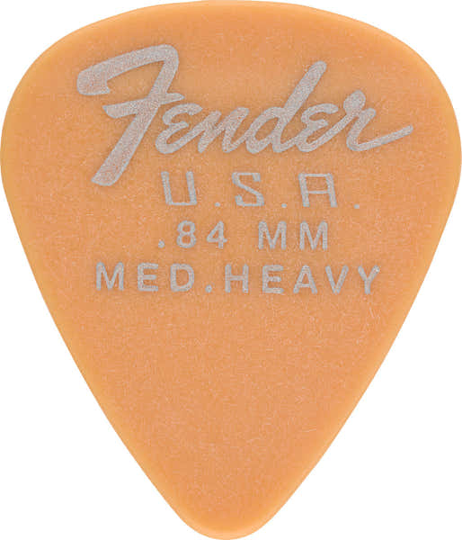 Fender Dura-Tone 351 Shape .84 Loiro butterscotch Pacote de 12