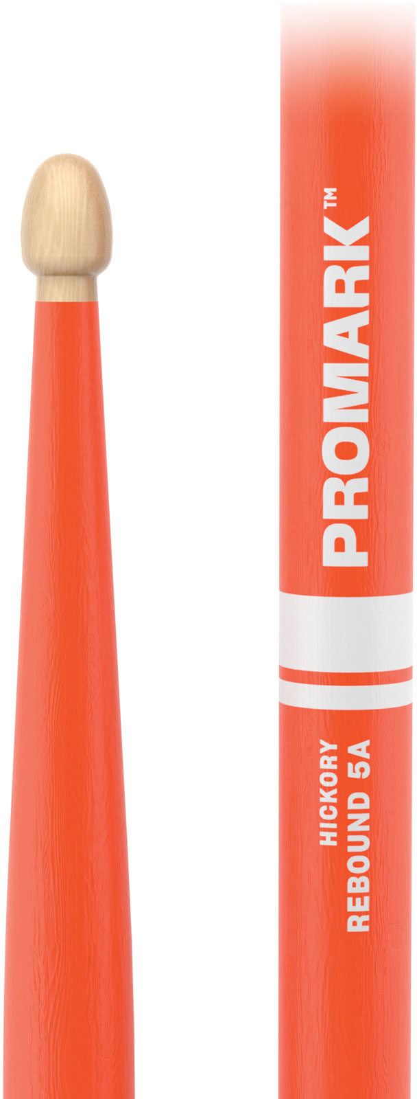 RBH565AW-ORANGE - Rebound 5A ponta de madeira em forma de bolota laranja