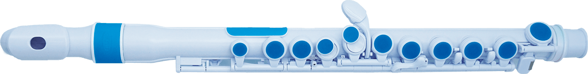 JFLUTE BRANCO E AZUL