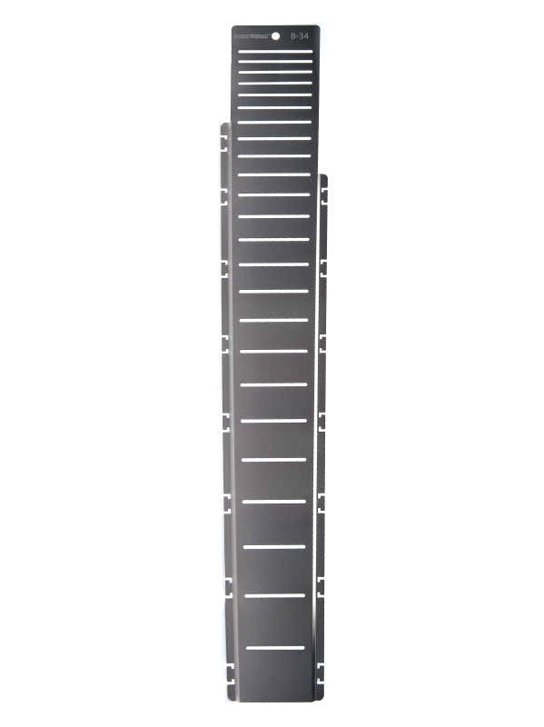 MN805 FRET SHIELD - STAINLESS STEEL FINGERBOARD PROTECTOR PITCH B-34 (BASS)