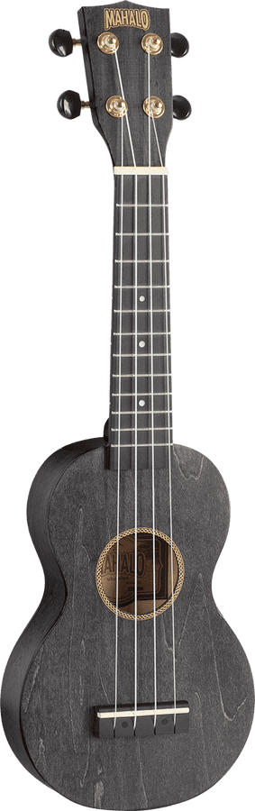 Ukulele Soprano Slim Preto Acetinado + Capa