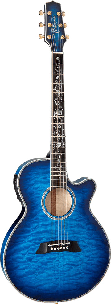 Japão Thin Line Series Tsp100 Fx Cutaway Quilt Azul-escuro Sunburst