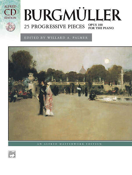 Burgmuller Friedrich - 25 Progressive Pieces + CD - Piano Solo