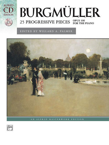 Burgmuller Friedrich - 25 peças progressivas + CD - Piano solo