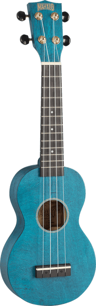 Ukulele Soprano Slim Azul Acetinado + Capa
