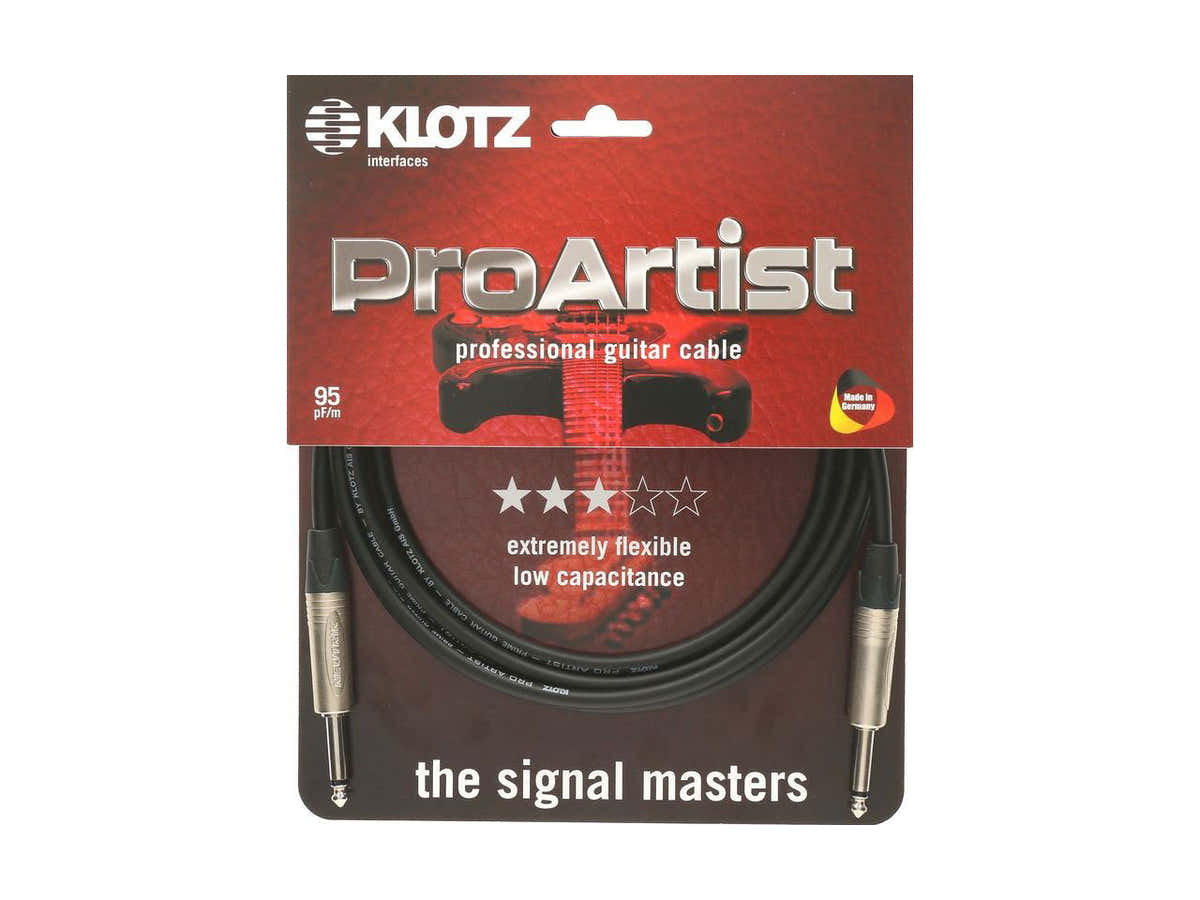 PRON030PP PRO ARTIST INSTR. 3M CABLE JACK 2P - JACK 2P