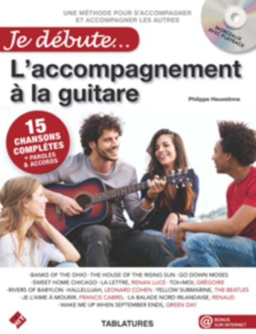 Heuvelline Philippe - Je Debute L'accompagnement A La Guitare + CD