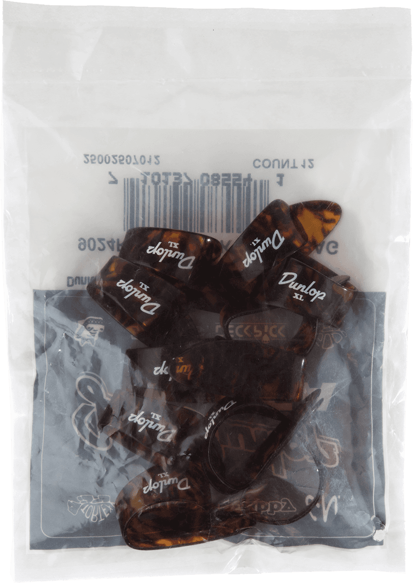12 x Palheta de Polegar de Concha XL