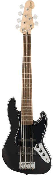 Jazz Bass Vi Affinity Lrl Black Metallic