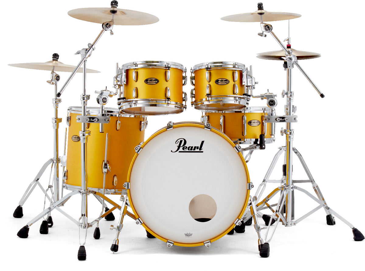 Masters Maple Gum 4-pc Shell Pack Stage 22 Matte Aztec Gold