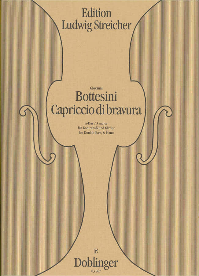 Bottesini - Capriccio Di Bravura A-dur - Double Bass et Piano
