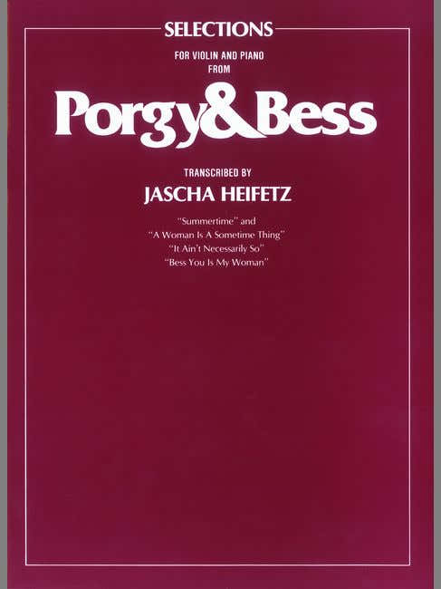 Gershwin G - Porgy & Bess Selections - Violin And Piano