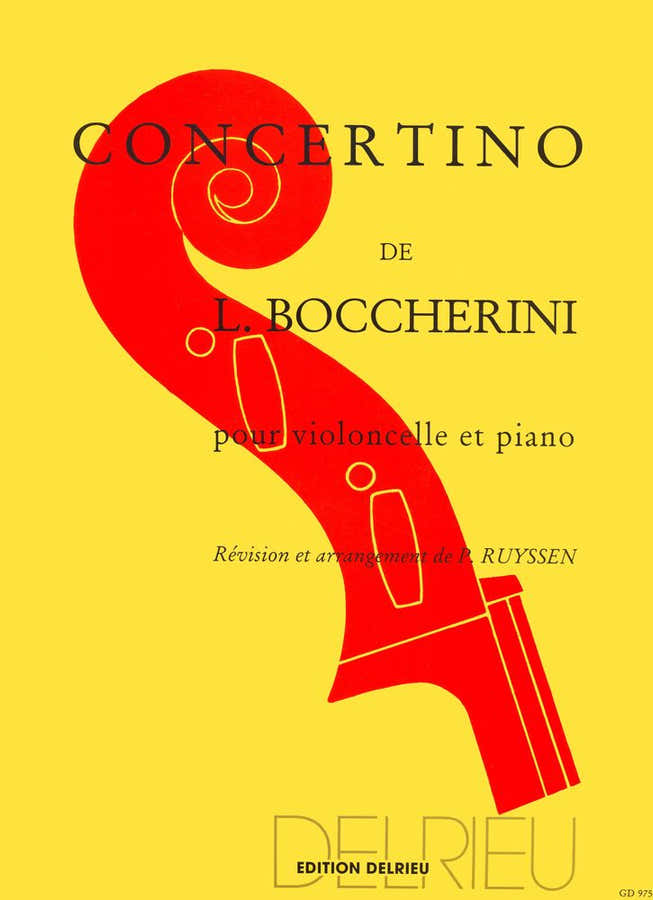 Boccherini Luigi - Concertino En Sol Maj. - Violoncelle Piano