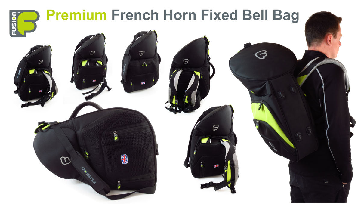 Premium Black Horn (Fixed Bell) Case