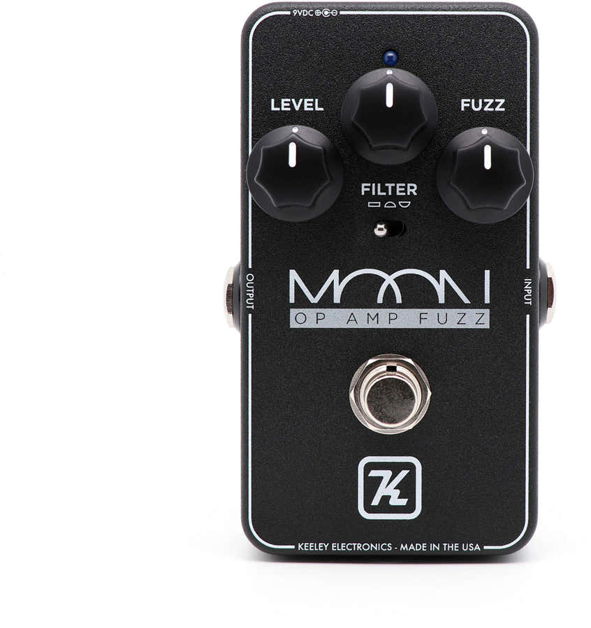 PEDAL KEELEY MOON OP AMP FUZZ BLACK