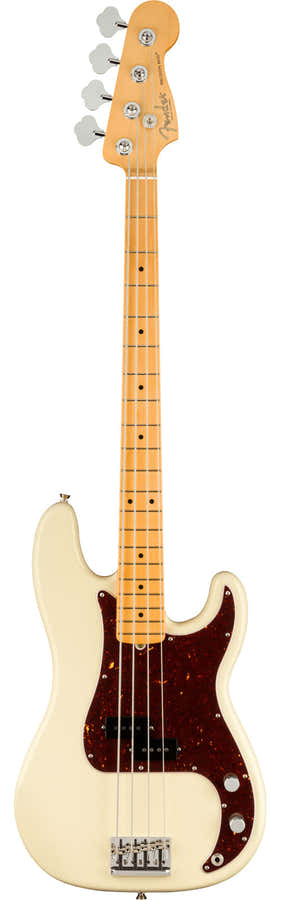 Precision Bass American Professional II Mn Branco Olímpico