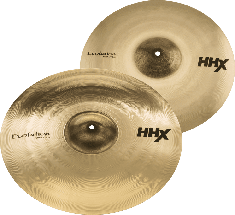 154XEB Pack HHX Harmonique Evolution Crash 17" 19" +9 DIAS DE TESTE DRUMEO