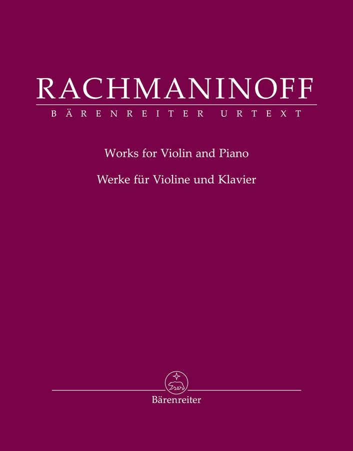 Rachmaninoff Sergei - Obras para violino e piano