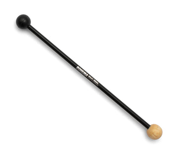 PM454 - PERCUSSION MALLET DOUBLE HARD WOOD + SOFT RUBBER