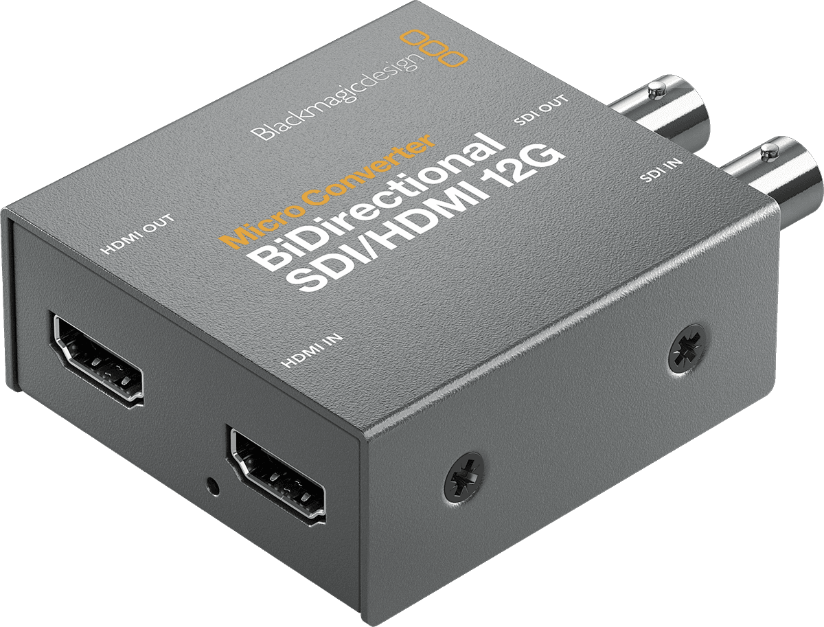 Micro Converter bidirecional SDI/HDMI 12G PSU