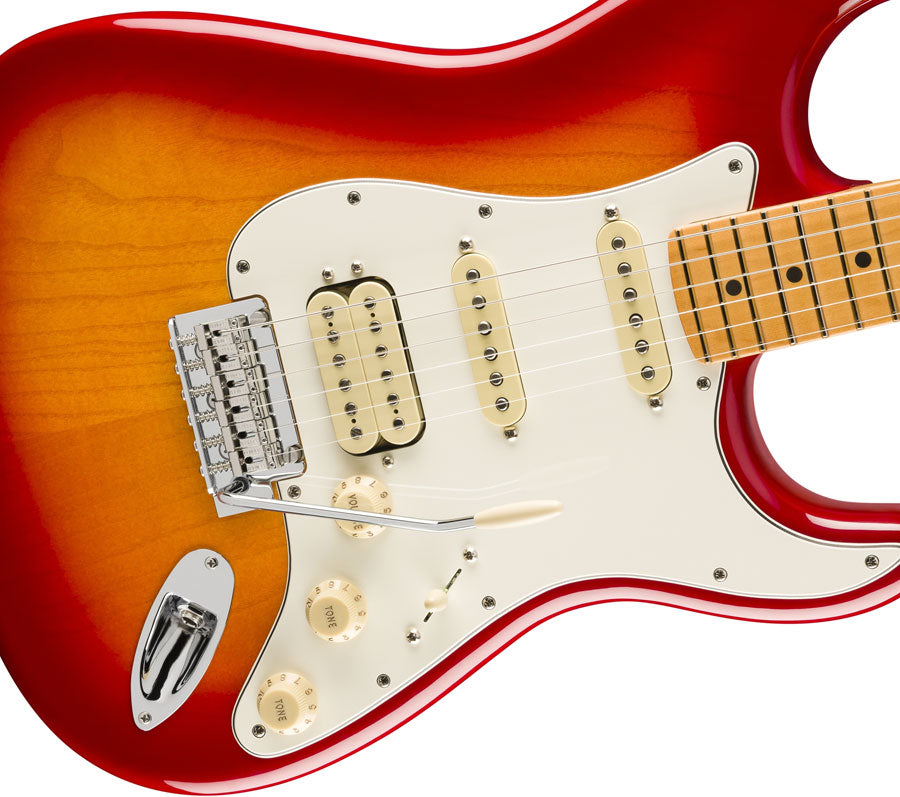 Stratocaster HSS Player II MN Burst cereja envelhecido