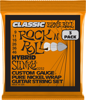 3252 Classic RNR Hybrid Slinky 9-46 Pack de 3